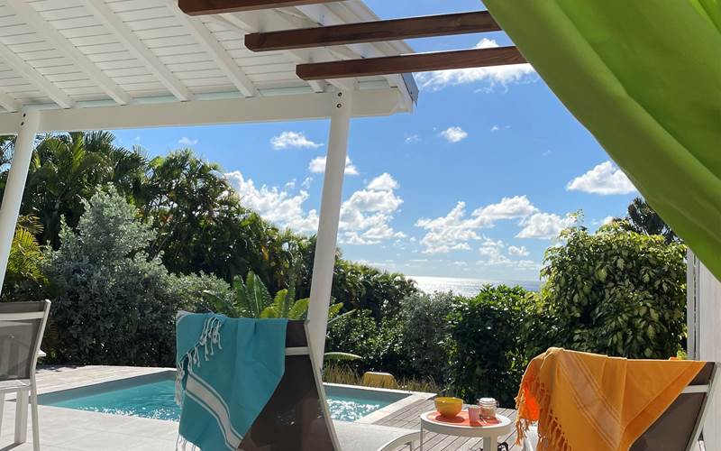 Iguane House villas & Micro Spa villa Mangrove vue mer