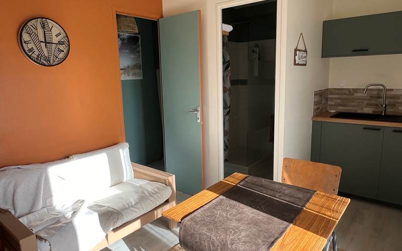 Espace salon gîte Avocette