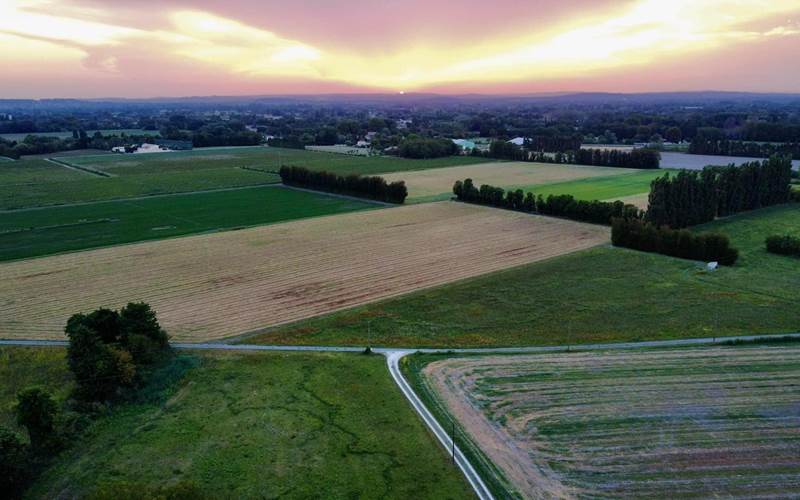 Le panorama vue du ciel