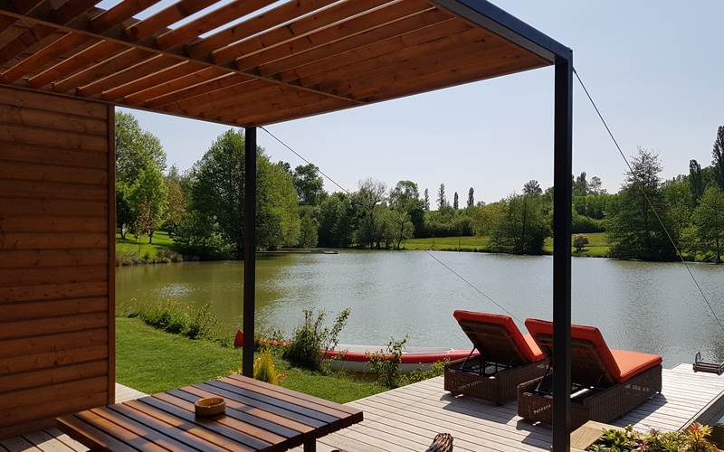 Pergola et Vue lac