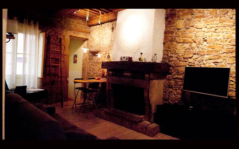 une autre vue de la pièce principale du studio