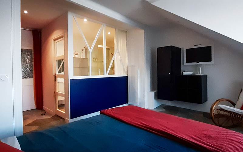 Chambre vue mer cancale. Vue sur la baie du Mont Saint Michel