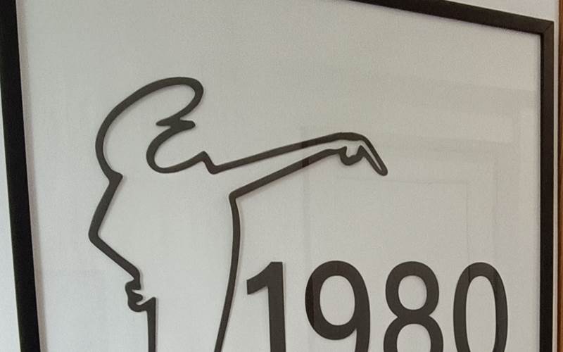 Chambre vintage années 80