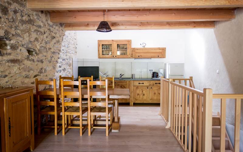 Le coin repas et cuisine