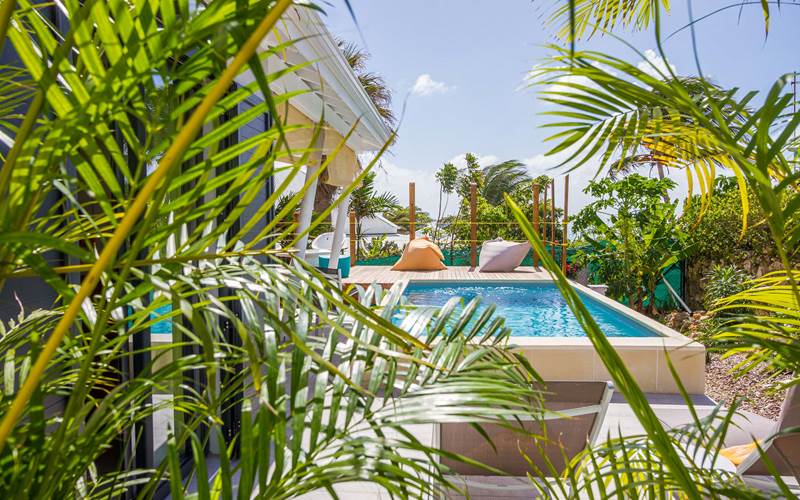 Iguane House villas & Micro Spa Villa Passion piscine