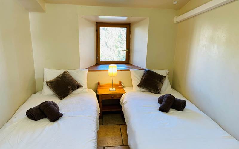 Mas Albères chambre n°3 (2 lits simples)