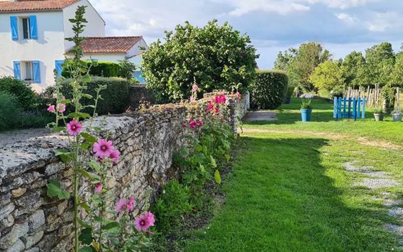Entrée de l'Enclos bleu