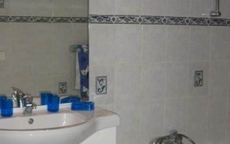 salle de bain tournesols