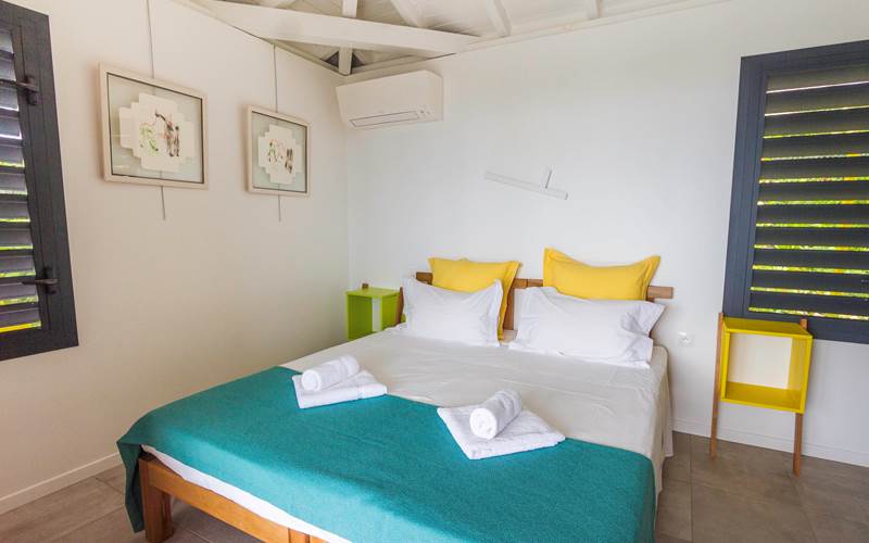 Iguane House villas & Micro Spa Villa Corail chambre