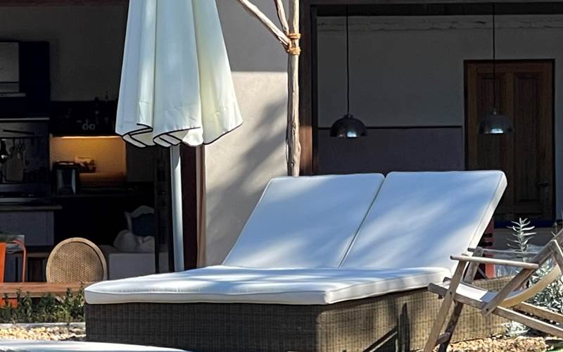 Le coin détente sur les transats