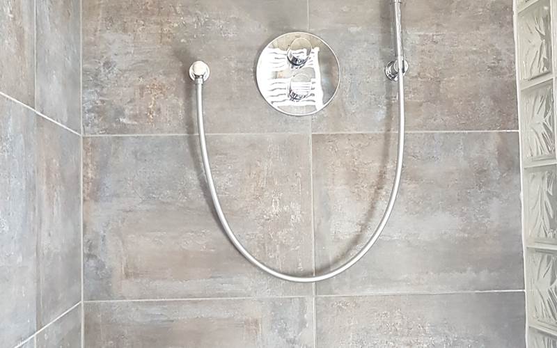 Douche à l'italienne