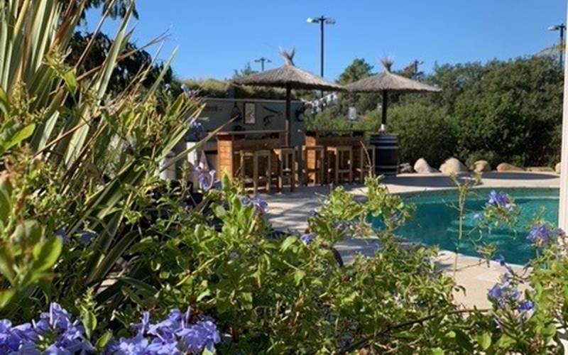 Piscine vue villa Est 2