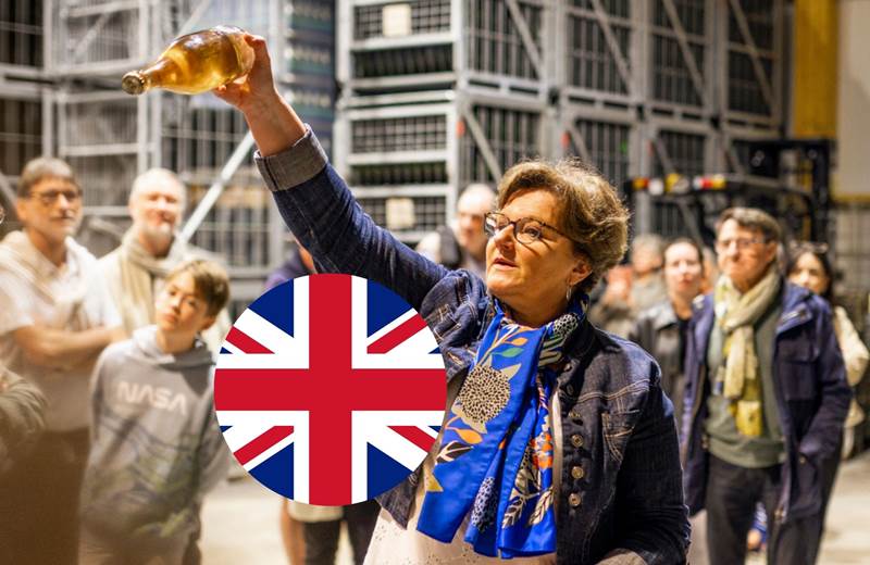 Guided tour in the cellar