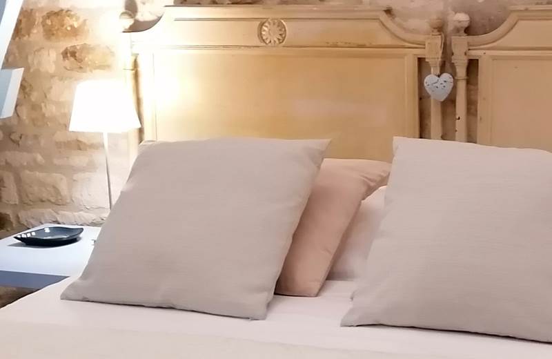 Chambre Doiuble Fée des Neiges ciel à La Malposte