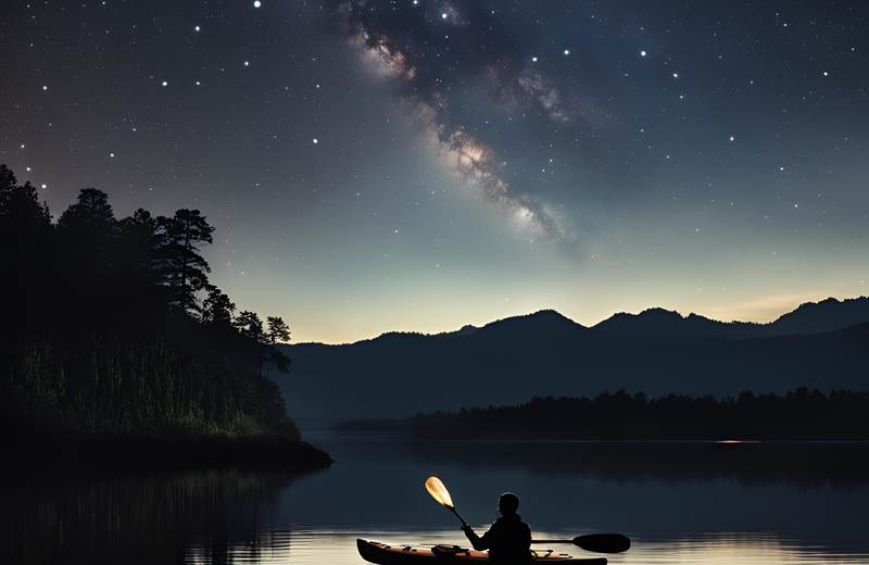 kayak nocturne
