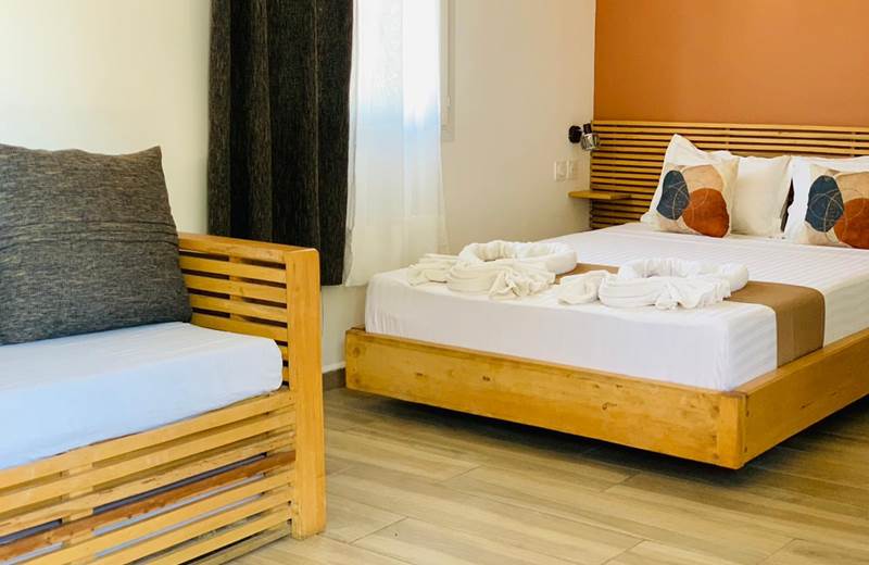 Lit double + Canapé-lit