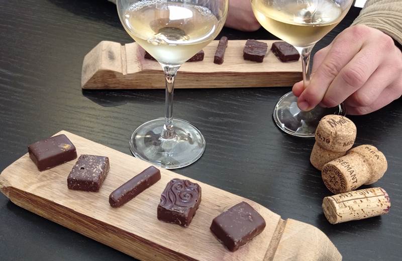 Dégustation vins et chocolats