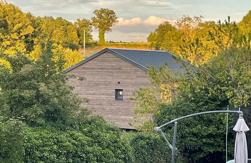 Maison et jardin partagé