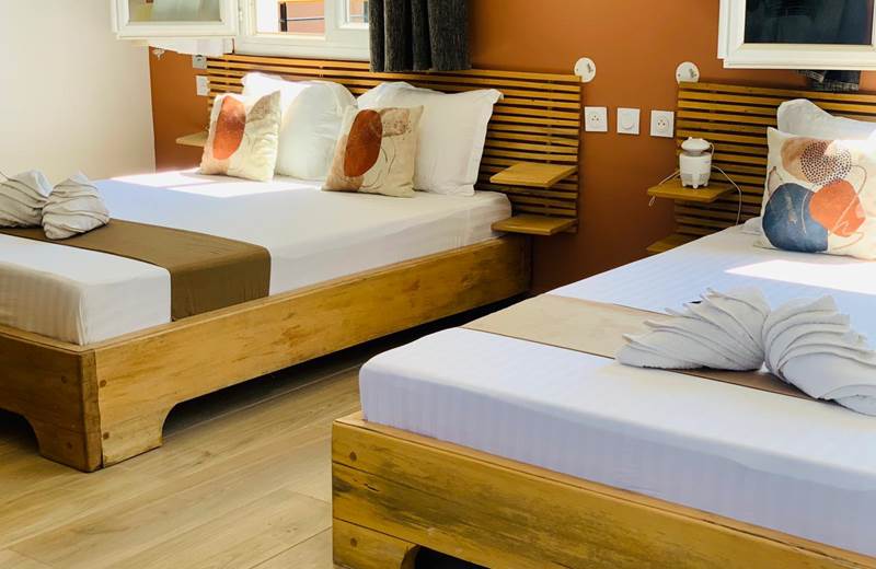 Grand studio - 2 Lits doubles