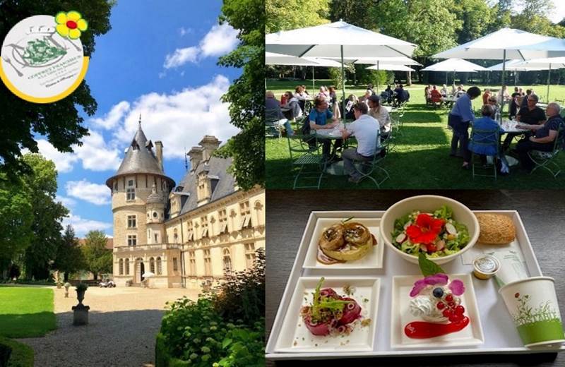 DEJEUNER A LA FERME-AUBERGE DANS LE DOMAINE