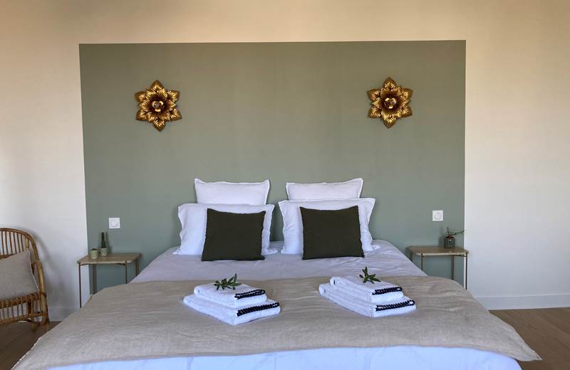 Chambre verte king size