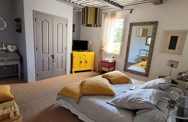 Vue d'ensemble chambre