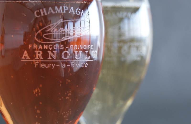 Flûtes champagne François-Principe ARNOULT