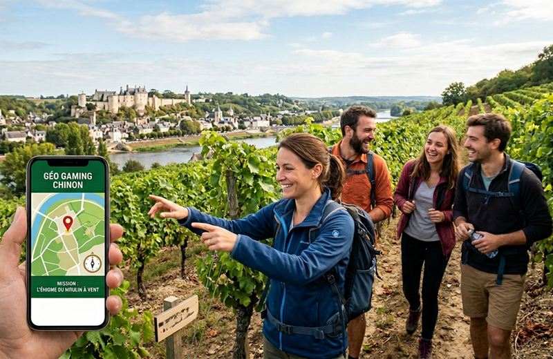 GEO GAMING DANS LES VIGNES