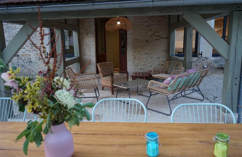 terrasse salon de jardin