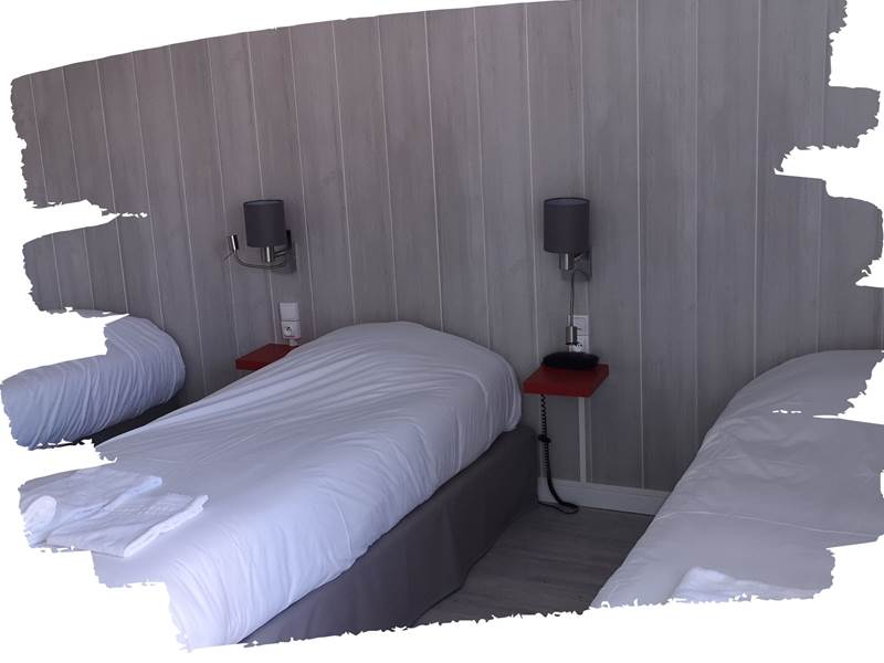 chambre triple 3 lits individuel