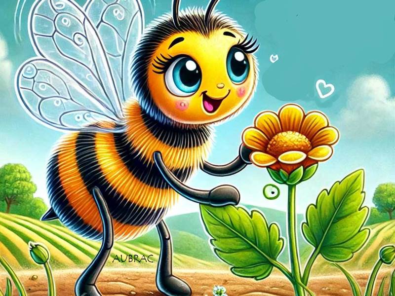 Abeille 1 du Rucher de la Ferme du Verdier 2024