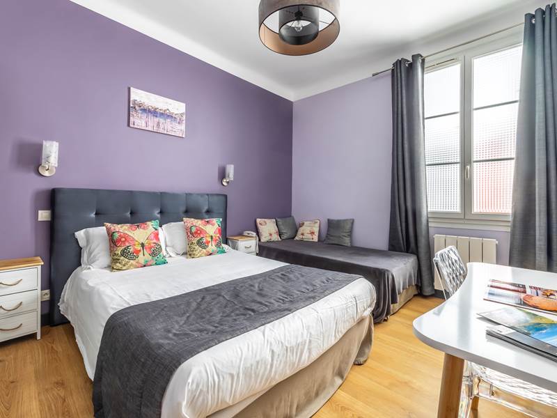 Chambre double confort au cœur de Biarritz