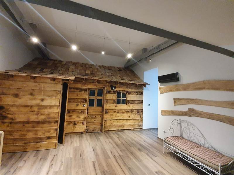 chambre cabane