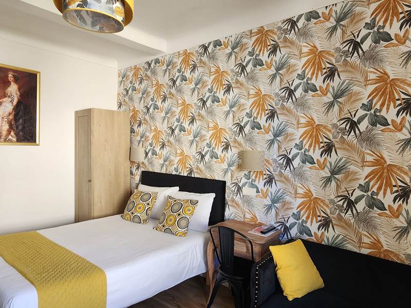 Chambre double confort au cœur de Biarritz