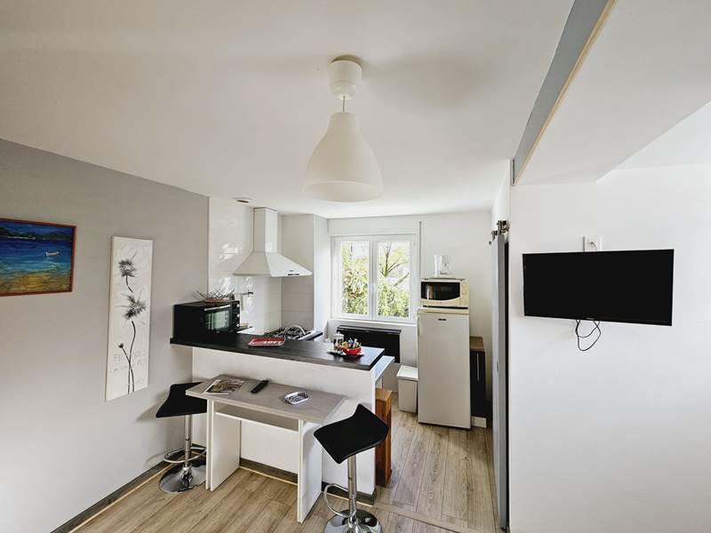 L'entrée de l'appartement au 1 premier étage
