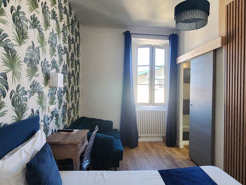 Chambre double confort au cœur de Biarritz