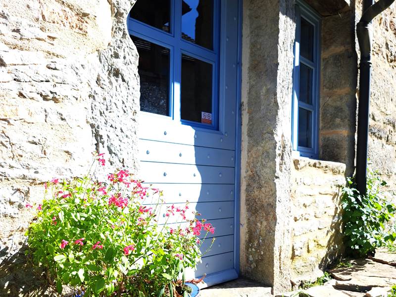 Entrée chambre four à pain