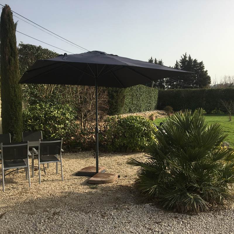 espace terrasse du gite