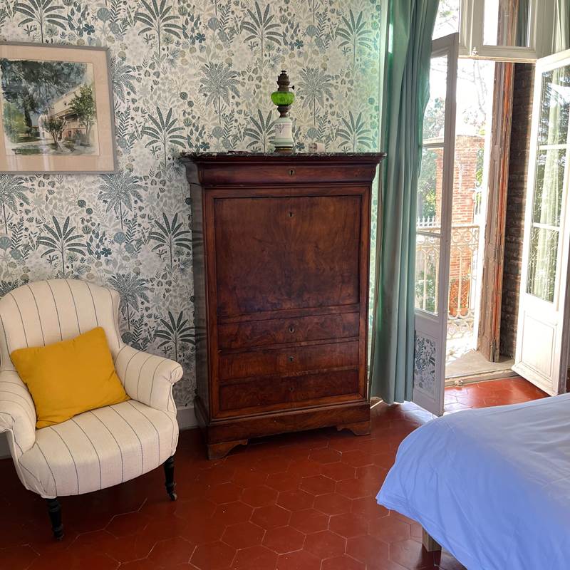 Le Mas Palegry chambres d'hôtes Perpignan chambre 1 suite avec vue sur jardin 07