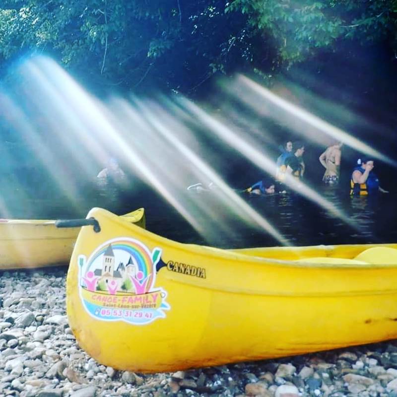 le rayon de soleil canoê family-galerie