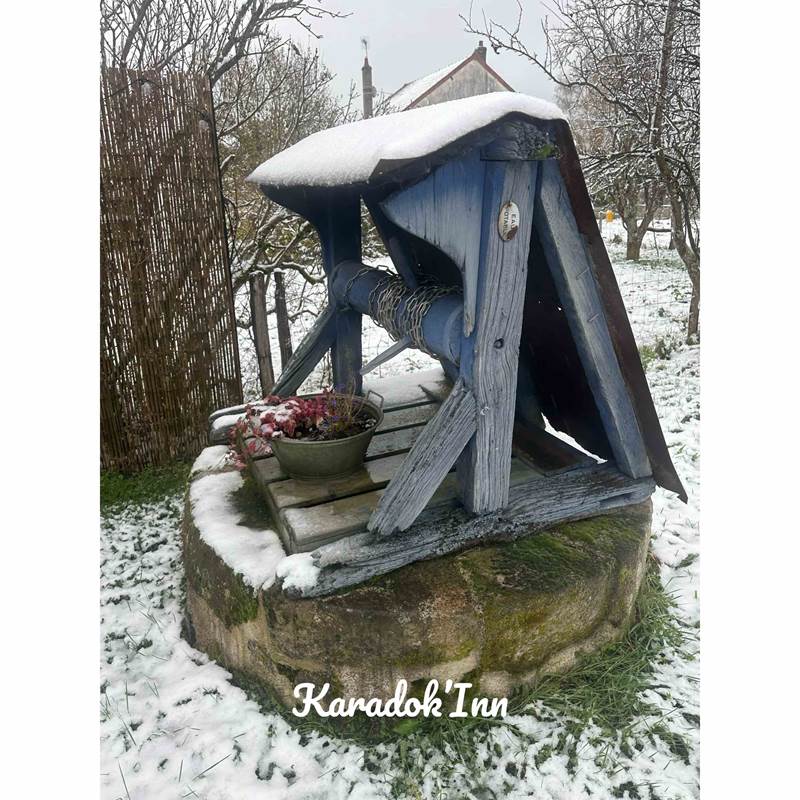 puit en hiver