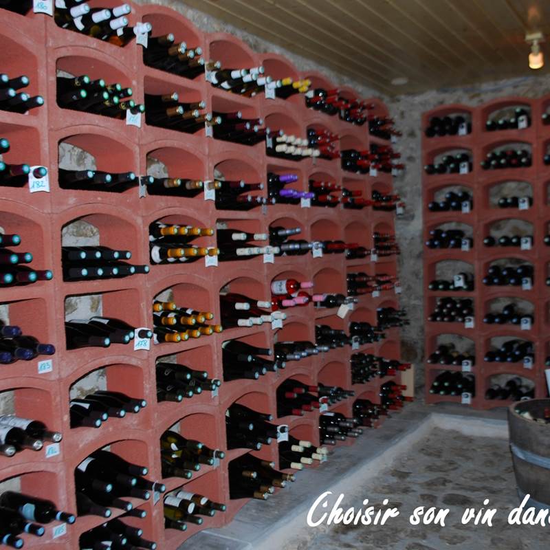 cave à vin choisir son vin le Ranch des Lacs