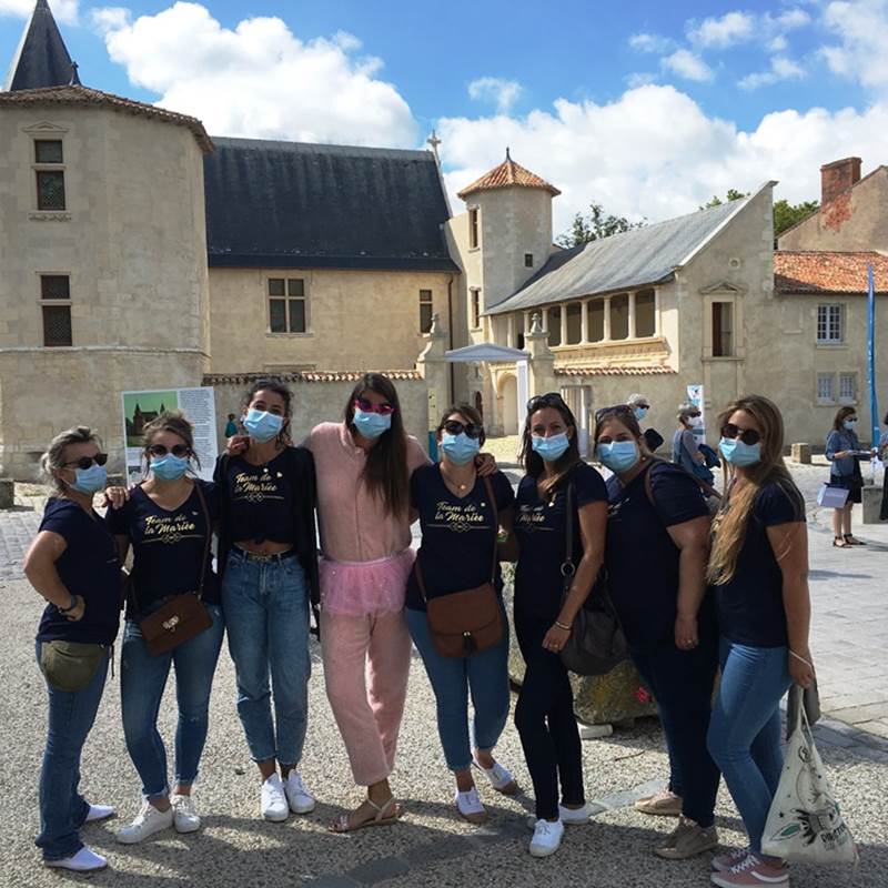 EVJF sur l'ile de ré avec notre escape game outdoor le portail magique-galerie