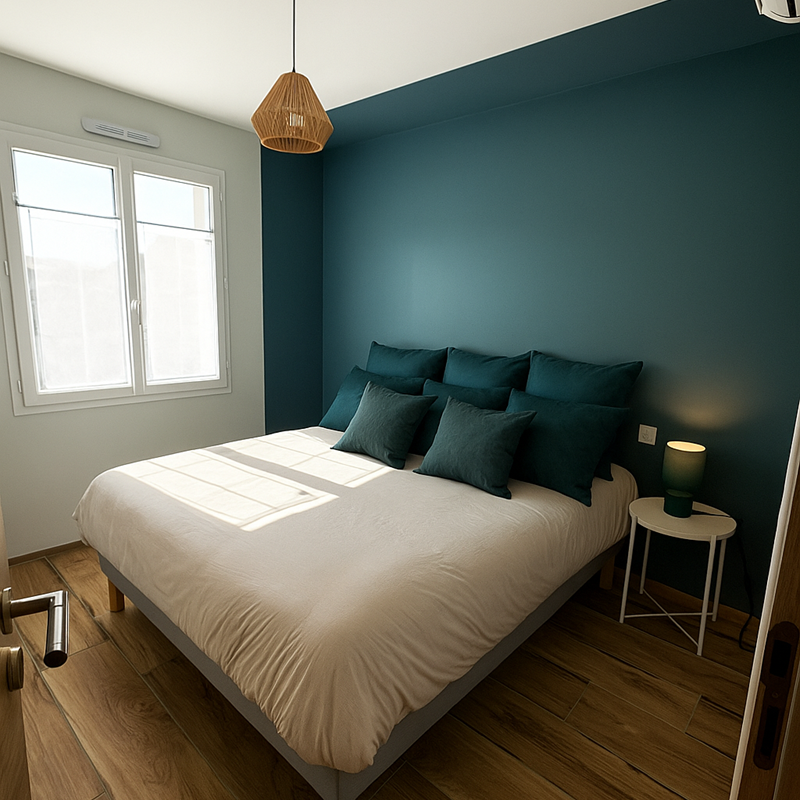 Logement 4 Evasion LE MAINE LOREVA CONSTANT vue chambre 2 - Copie