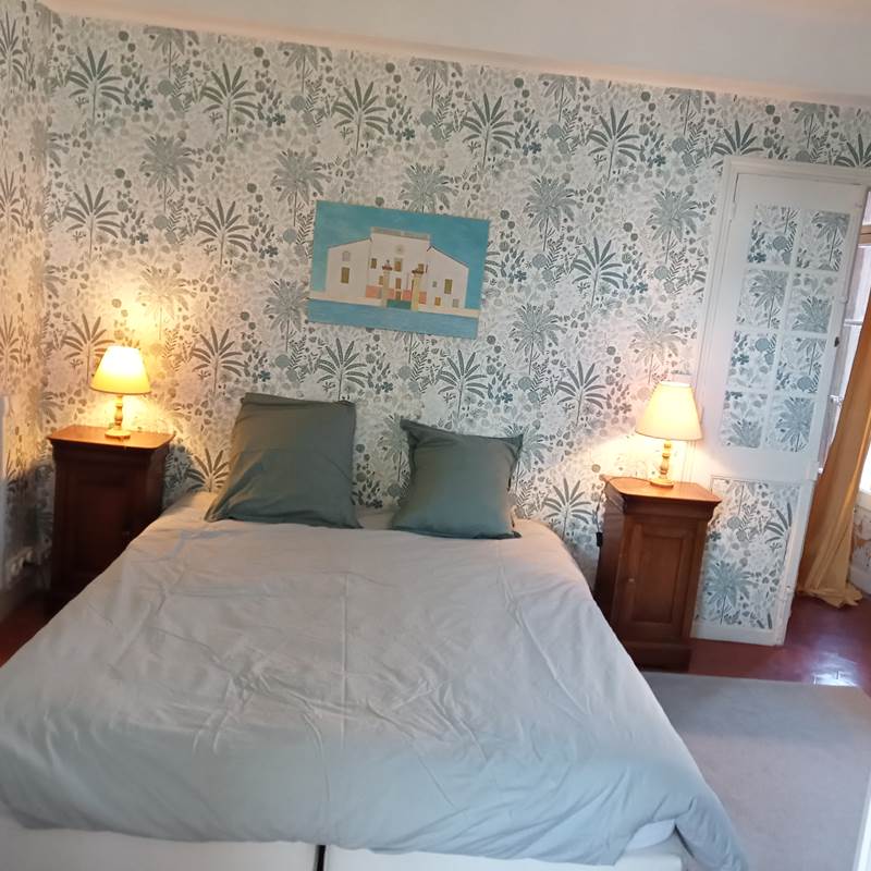 Le Mas Palegry chambres d'hôtes Perpignan - chambre n°1 suite avec vue sur jardin