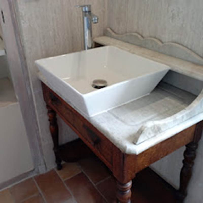 La salle d'eau dans la chambre Amado