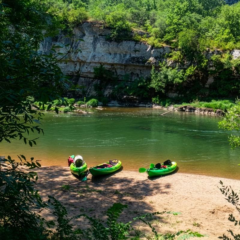 Naviguez sur une eau calme au cœur d’un environnement naturel préservé.-galerie