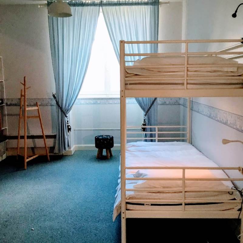 Chambre au 1er avec lit superposés