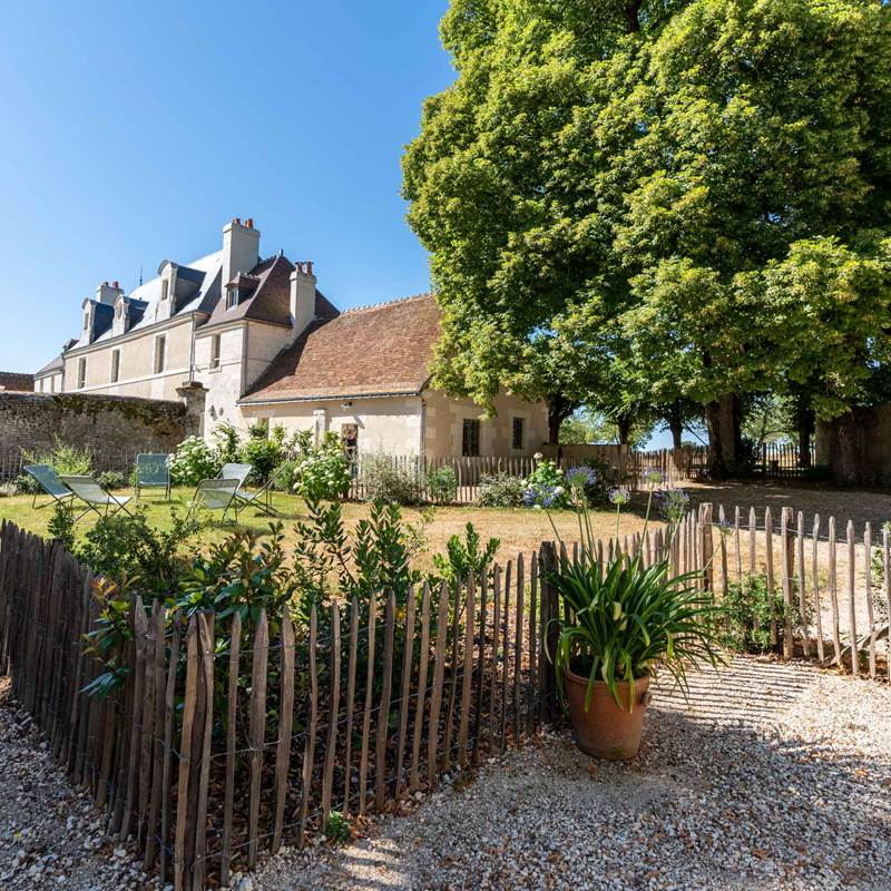 vue sur le manoir 17è siècle
