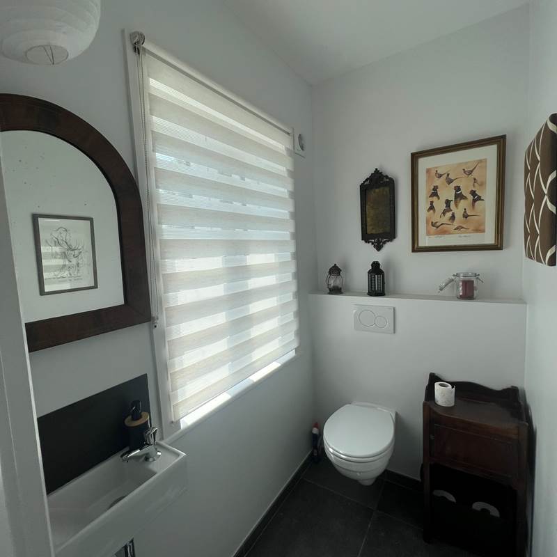 La toilette du rez de chaussée
